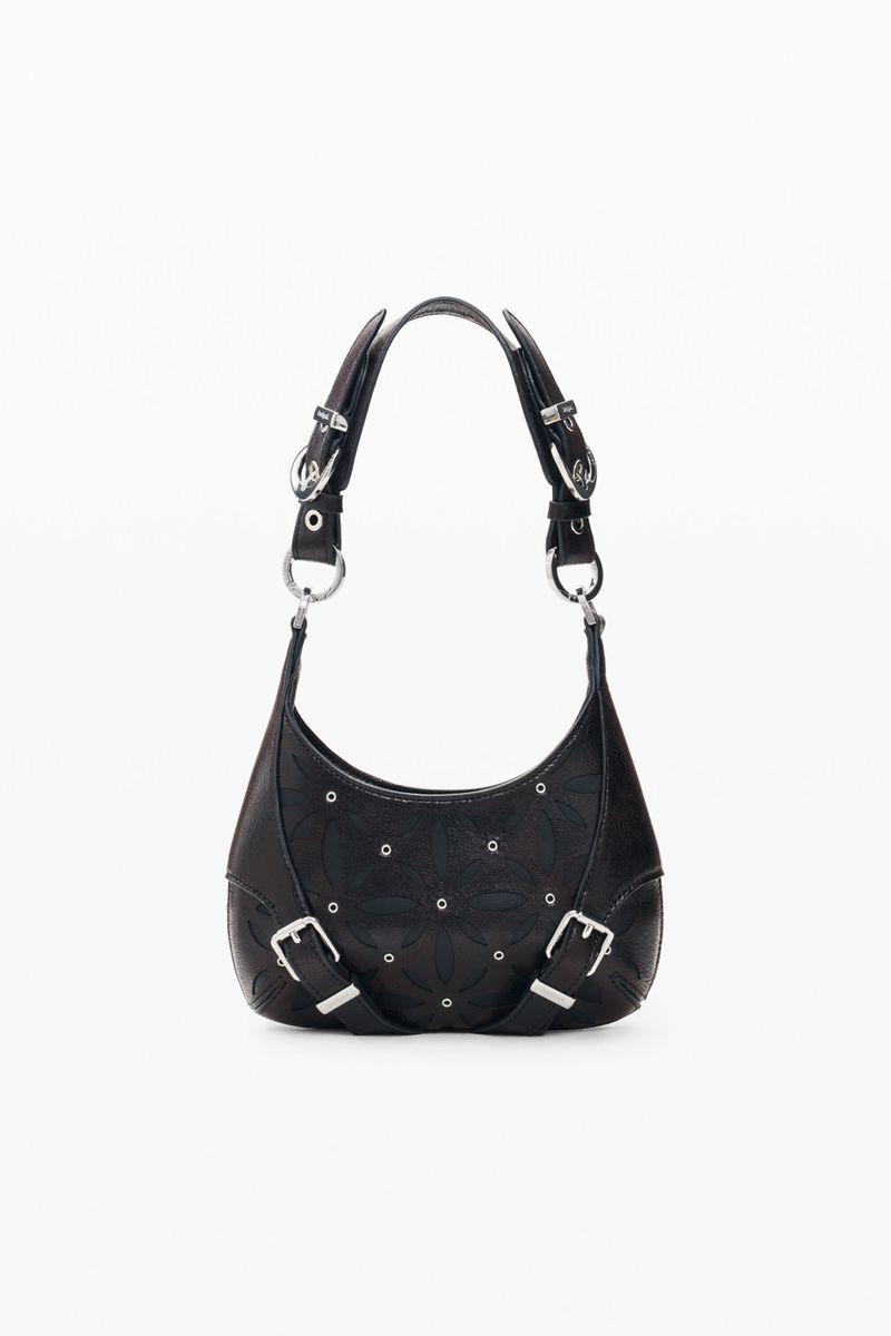Bolso Pequeño, Mujer, Poliamida, Negro, U