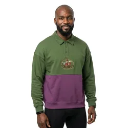 Polo A Maniche Lunghe The Lower Depths Green S