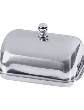 Isotherm-Butterdose silber