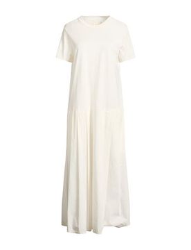 Vestido midi Mujer Marfil 0,1,2 Mujer