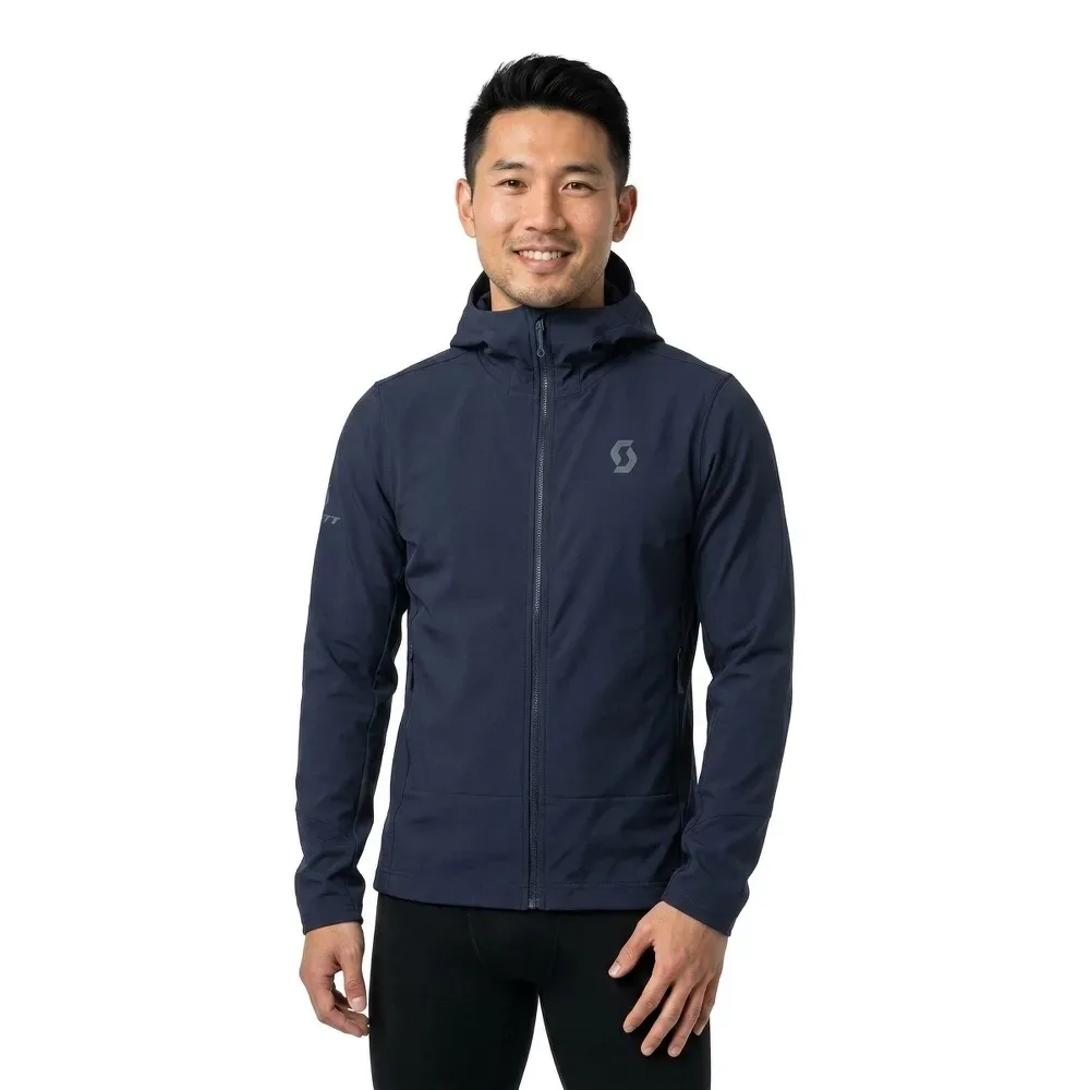 Giacca Explorair Softshell Sl Dark Blue S - Scott - FashionsVida
