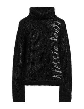 Rollkragenpullover Damen Schwarz 1,2 Damen