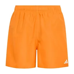 Solid Swimming Shorts Pure Orange / White 7-8 Years Boys