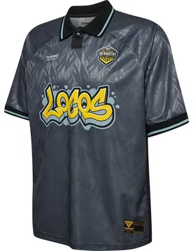 T-shirt à Manches Courtes Loose Soccer El Paso Black XL Homme