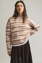 Pull&Bear Striped Sweater (Size: )