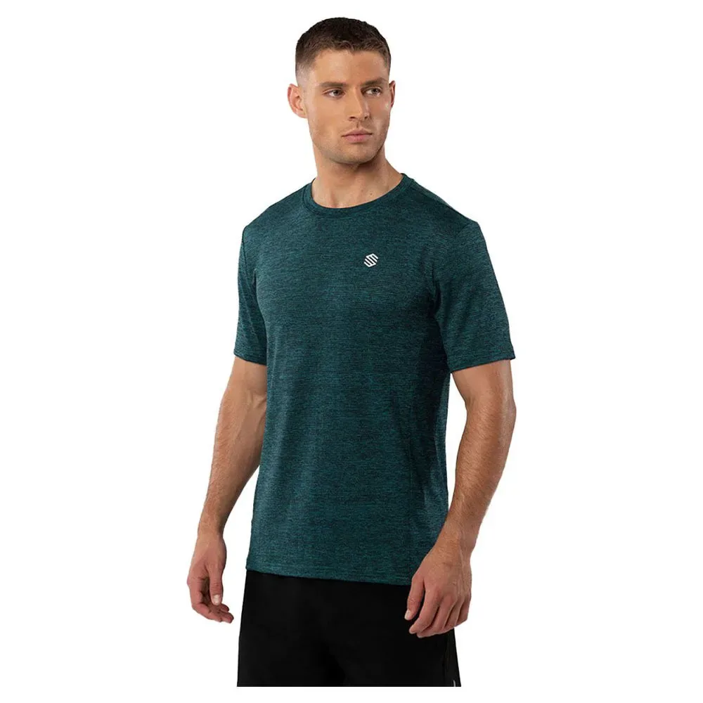 Maglietta A Maniche Corte Alkaline Emerald Green - Siroko - FashionsVida