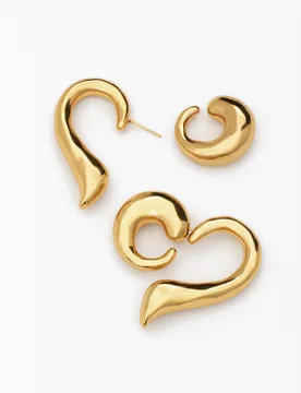 Boucles d'oreilles cœur zalio MATERIAL FINISHES U female - Desigual - FashionsVida
