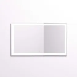 Espejo de baño con luz TRILED frontal Classic PLUS