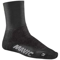 Calzini ciclismo invernali Essential Thermo + Sock nero