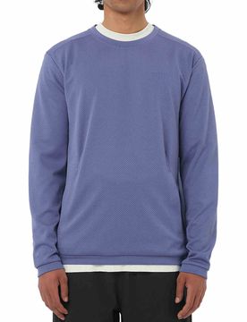 Motomesh Sudaderas Montaña Hombre Azul (L)