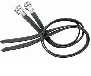 Prestige Ledersteigbügelriemen A17 schwarz 170cm