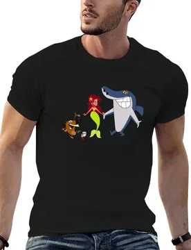 Zig and Sharko Famous Cartoon T-Shirt Plus Size Summer Casual T-Shirt - Aliexpress - FashionsVida