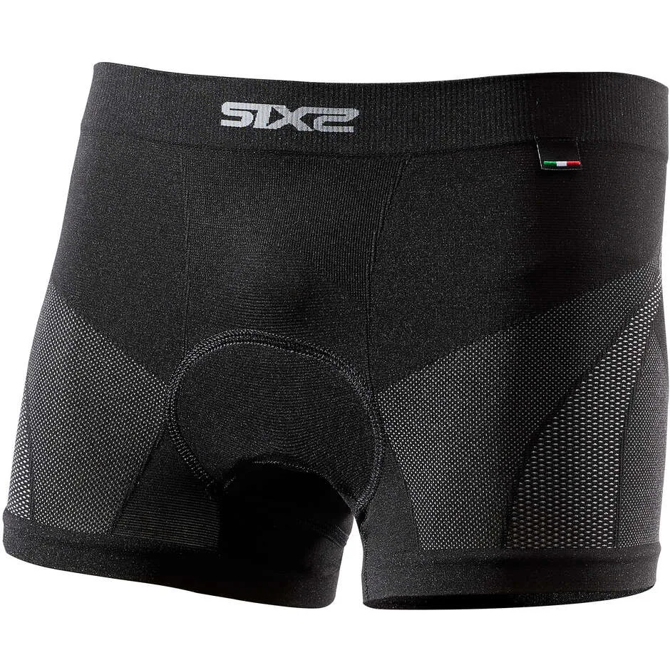 Boxer Con Fondello Endurance BOX6 V2 Black Carbon taglia M/L - Sixs - FashionsVida