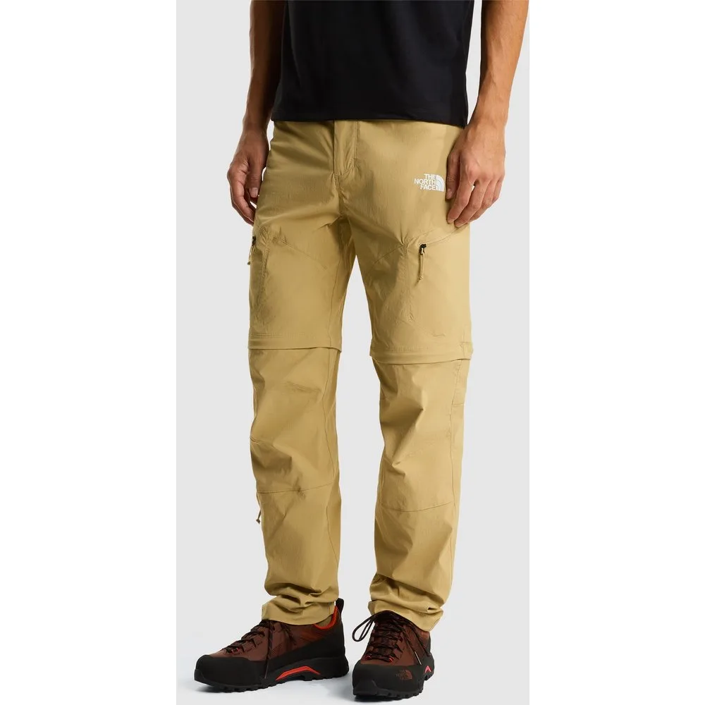 Pantalón convertible de corte regular tapered para hombre Exploration - The North Face - FashionsVida