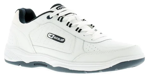 Belmont Wf Mens Trainers White Leather - Size Uk 13