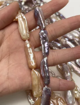 High-quality Colored Pipa Beads Natural Baroque Pearls Beads for Jewelry Making Supplies DIY Necklaces Bracelets and Accessories - Aliexpress - FashionsVida