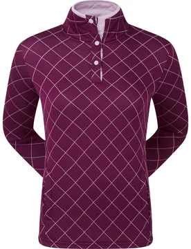 Layer Quilted Jersey, weinrot s - FootJoy - FashionsVida