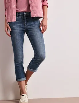 Slim Leg Jeans im Casual Fit female Blau