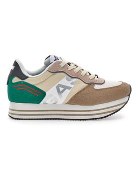 Sneakers Gas Aloe Mix Beige 39