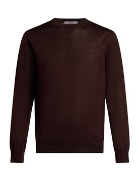 Pullover Herren Dunkelbraun 52 Herren