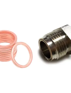 Valvola C Opper Gasket Bonnet Nut Model 10 Unità
