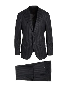 Anzug Herren Schwarz 48,56 Herren - Caruso - FashionsVida