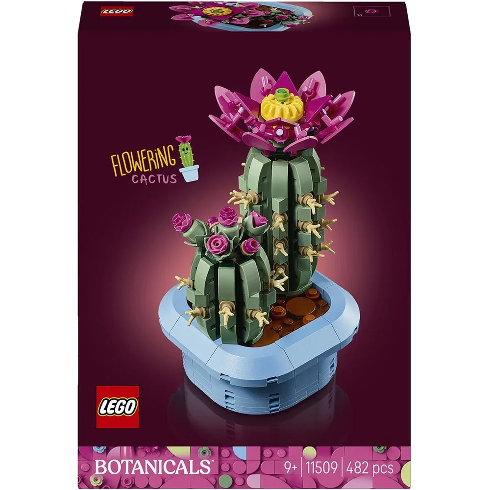 Juego de construcción Cactus en Flor Botanicals - 11509 - Lego - FashionsVida