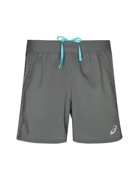 Pantaloncini da running da uomo Road 5 pollici grigio S - Asics - FashionsVida