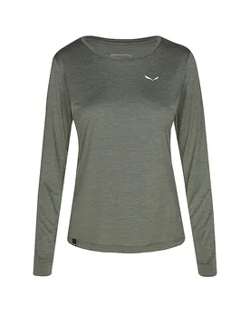 Damen Funktionsshirt Puez Melange Dry'Ton olive 34 W - Salewa - FashionsVida