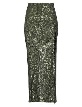 Maxi-Rock Damen Militärgrün 38 Damen
