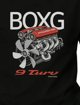 Boxer Engine. Fashion Design Turbo Fans T-Shirt. Summer Cotton Short Sleeve O-Neck Men's T Shirt New S-3XL - Aliexpress - FashionsVida