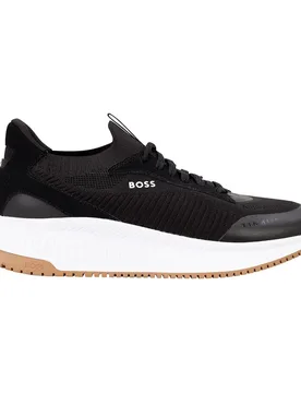 Baskets Ttnm Evo Slon Knrsd 10263095 Charcoal EU 42 - BOSS - FashionsVida