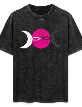 Triple Moon Triple Triquetra T-Shirt Basic Plain Tee for Spring and Summer - Aliexpress - FashionsVida