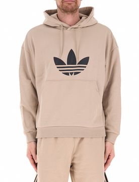 Adidas Felpa con cappuccio BEIGE M