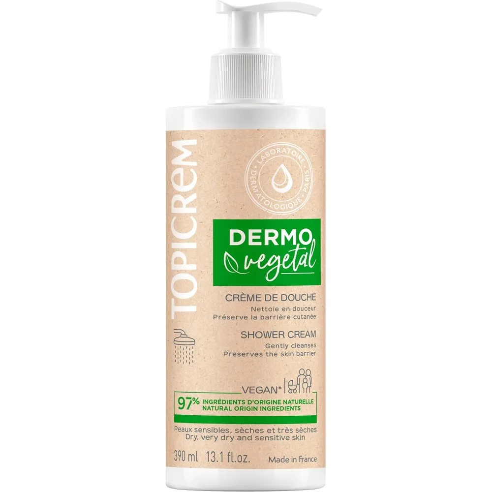 Crema de Ducha Dermovegetal 390 ml - Topicrem - FashionsVida