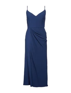 Vestido midi Mujer Azul marino 40 Mujer - Mcqueen - FashionsVida
