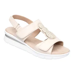 Klett-Sandale „Gerlinde“ 39 beige