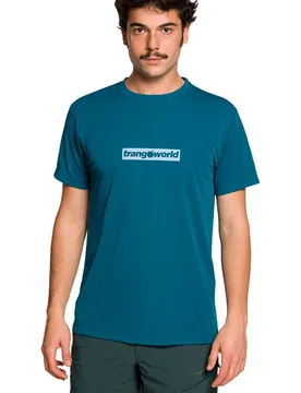 Brisson v02 camiseta montaña manga corta hombre Azul (XXL) - Trango - FashionsVida