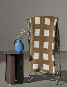 Sinsay - Coperta a quadri - marrone