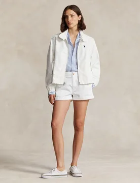 Cortavientos de mujer de algodón con cremallera - Polo Ralph Lauren - FashionsVida