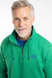 Brampton Mens 1/4 Zip Sweatshirt