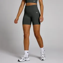 Pantalón corto de ciclismo sin costuras Shape para mujer de MP - Negro sombra - S