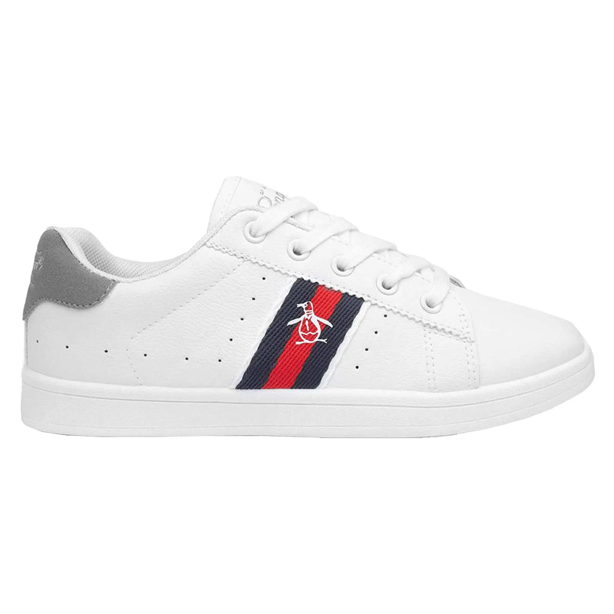 Childrens Unisex Plane White Kids Trainers - Size Uk 5 - Penguin - FashionsVida