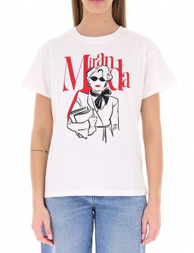 T-shirt girocollo PANNA S