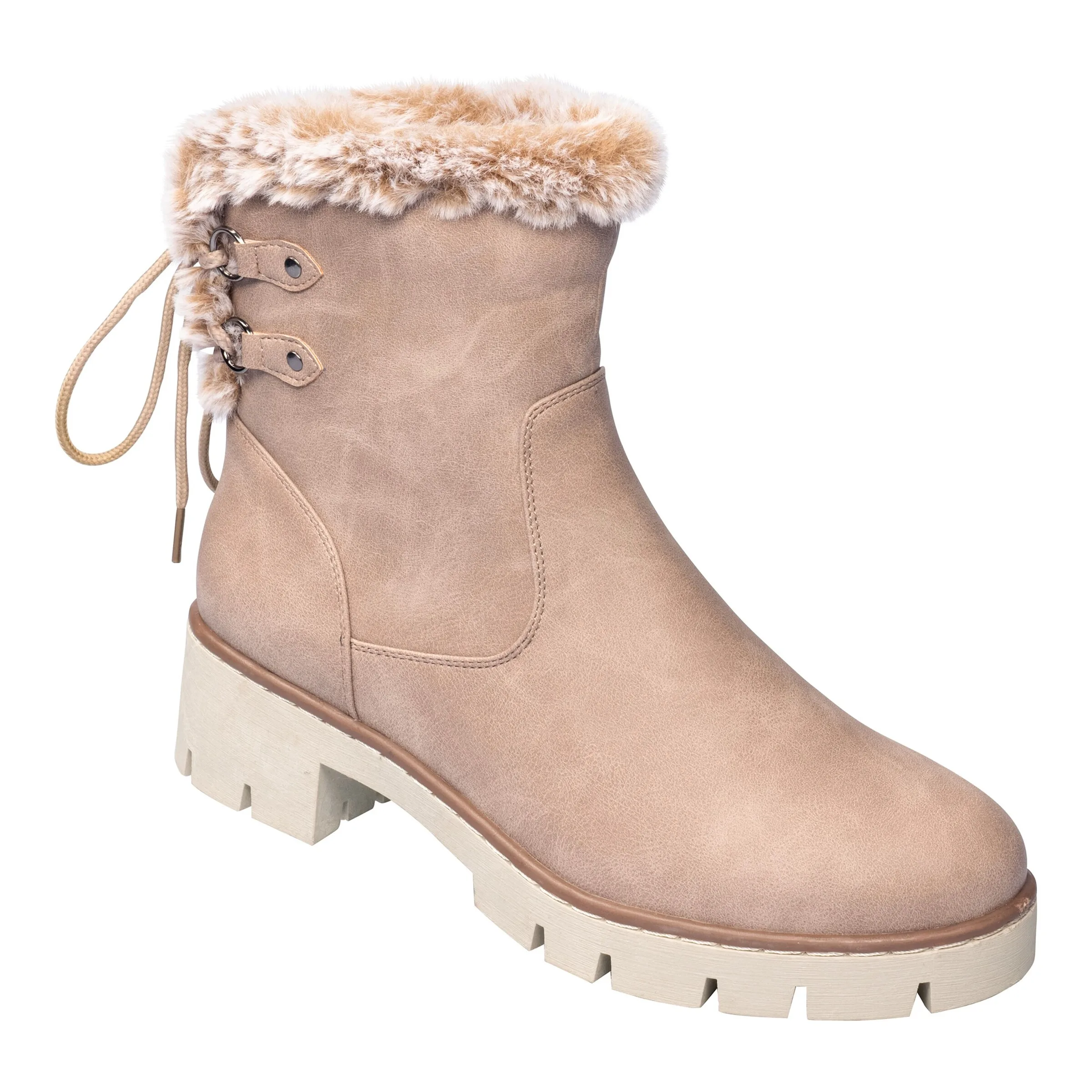 Kuschel-Boot „Beate“ beige 42 Damen - wonderwalk - FashionsVida
