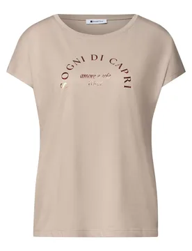 EOS_Foil Partprint Shirt female - 44 - FashionsVida