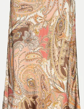 Maxi-Rock mit Paisleymuster Mehrfarbig 44 - monari - FashionsVida