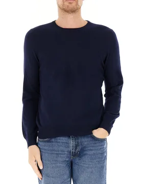Maglione girocollo BLU NOTTE 56 - Gran Sasso - FashionsVida