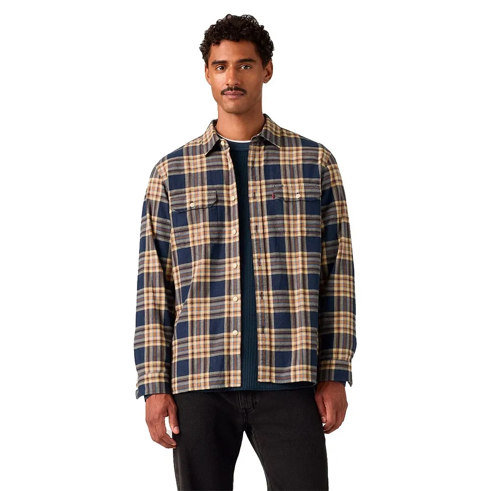Camicia A Maniche Lunghe Jackson Worker Sargasso Sea XL - Levi´s ® - FashionsVida