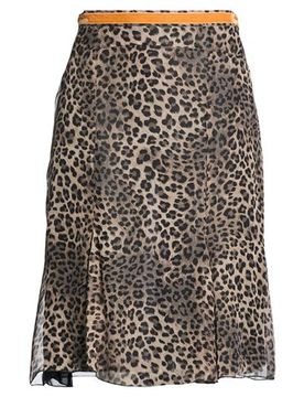 Midi-Rock Damen Grau 38 Damen